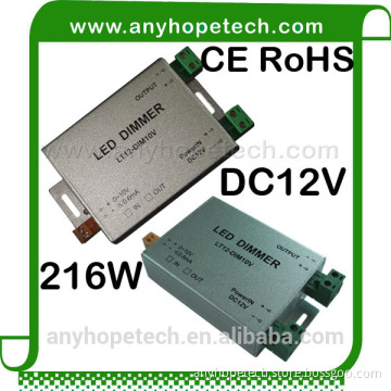 2 years warranty DC12V 216W led dimmer controller timer